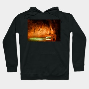 Underground Lake in Cave Hoodie